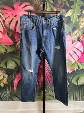 Mens 34/30 distressed jeans from GAP
